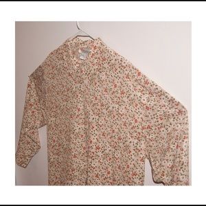 Vintage floral blouse